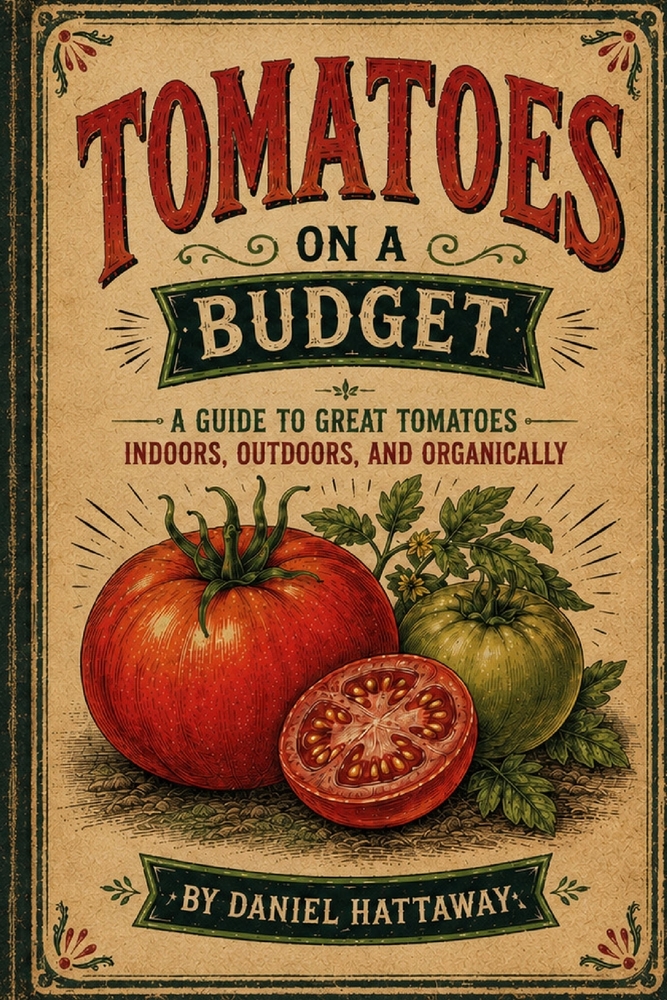 Tomatoes On A Budget: A Guide to Great Tomatoes Indoors, Outdoors, and Organically-Without Spending a Fortune cover