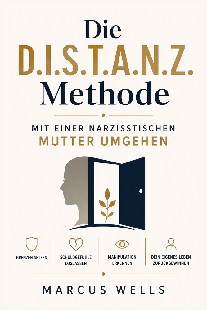 Mit Einer Narzisstischen Mutter Umgehen. Die D.I.S.T.A.N.Z. Methode: Grenzen setzen, Schuldgefühle Loslassen, Manipulation Erkennen Und Dein Eigenes L cover