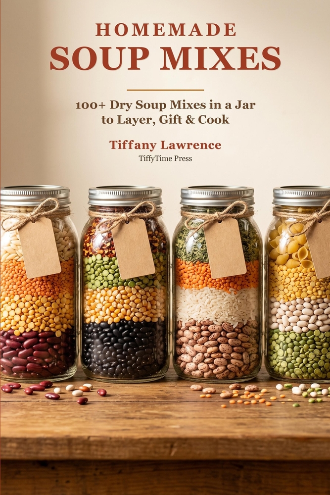 Homemade Soup Mixes: 100+ Dry Soup Mixes in a Jar to Layer, Gift & Cook cover