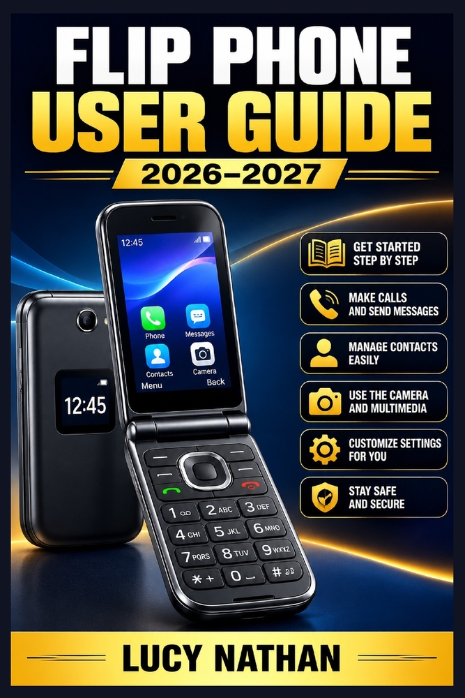 Flip Phone User Guide 2026-2027: The Beginner-Friendly Step-by-Step Manual to Master Calling, Texting, Contacts, Camera, Voicemail, and Every Setting cover