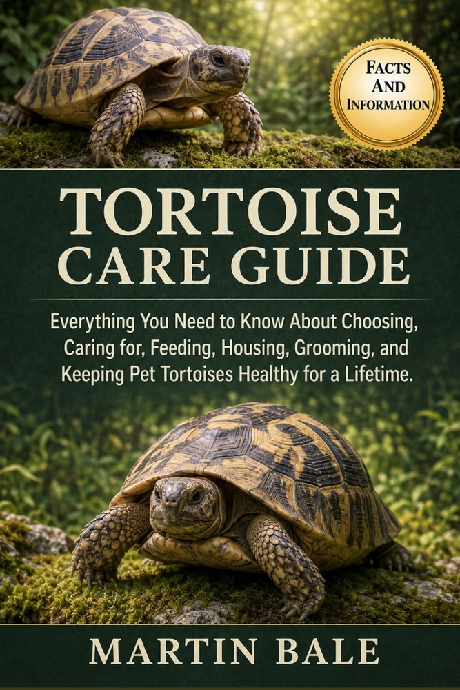 Tortoise Care Guide: Everything You Need to Know About Choosing, Caring for, Feeding, Housing, Grooming, and Keeping Pet Tortoises Healthy for a Lifet cover