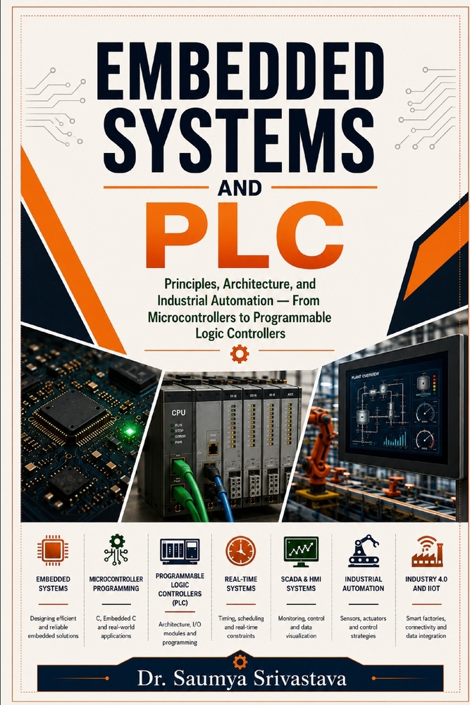 Embedded Systems and PLC: Principles, Architecture, and Industrial Automation - From Microcontrollers to Programmable Logic Controllers cover