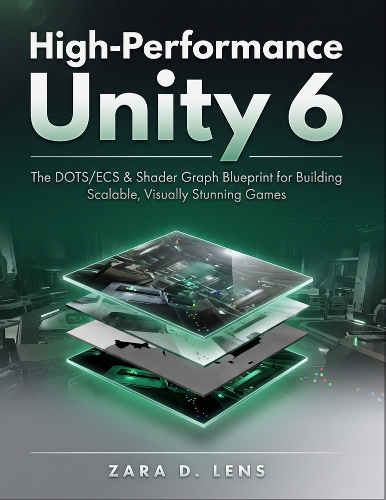 High-Performance Unity 6: The DOTS/ECS & Shader Graph Blueprint for Building Scalable, Visually Stunning Games cover