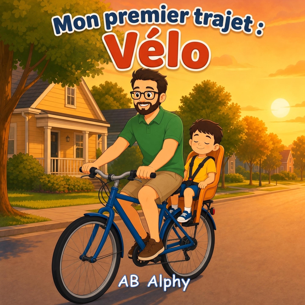 Mon premier trajet: Vélo: Une tendre aventure à vélo entre un papa et son enfant cover