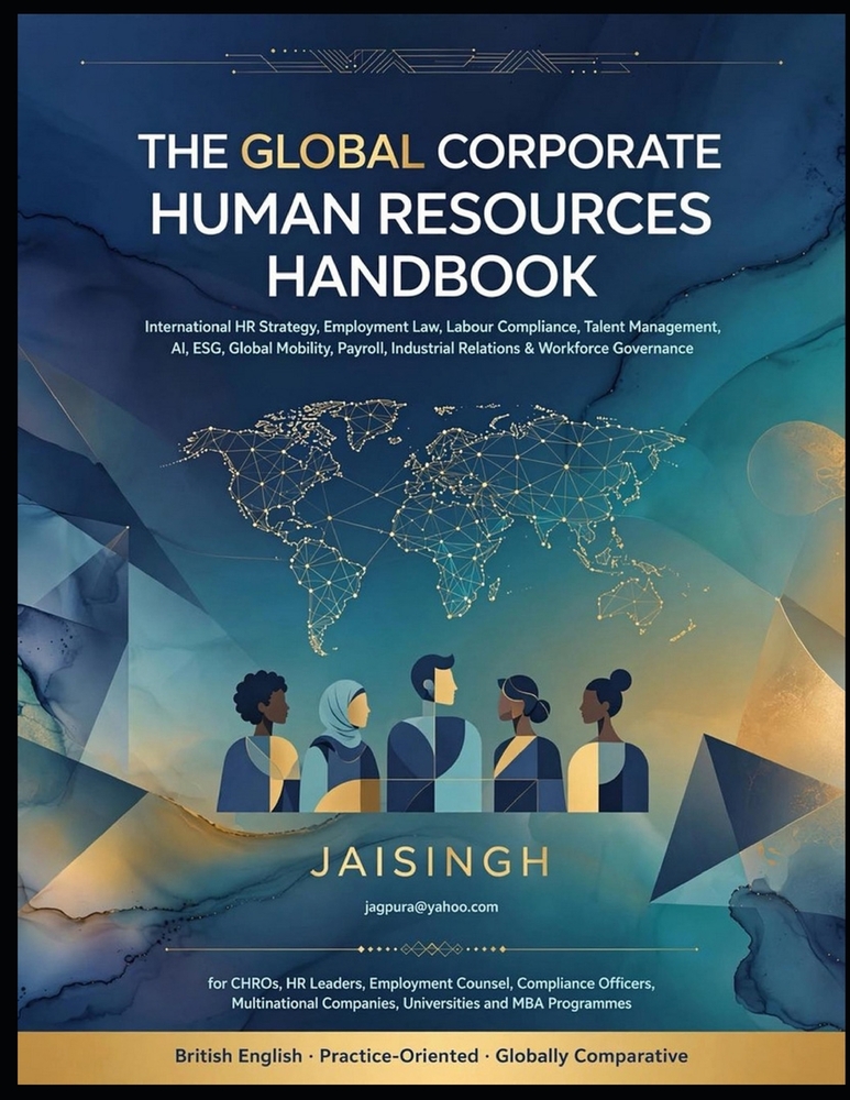 The Global Corporate Human Resources Handbook: International HR Strategy, Employment Law, Labour Compliance, Talent Management, AI, ESG, Global Mobili cover