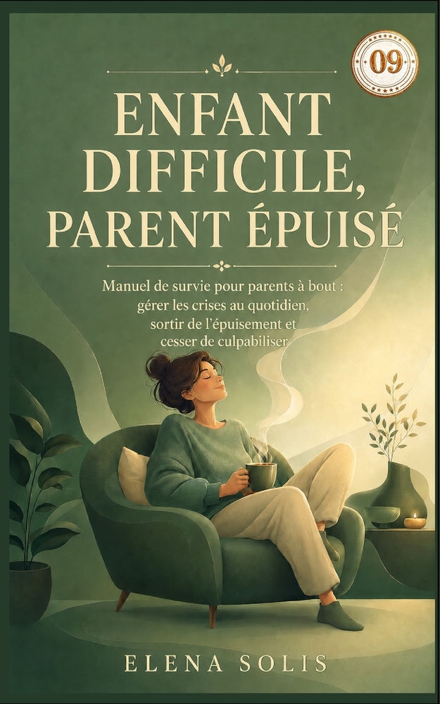 09 Enfant difficile, parent épuisé: Manuel de survie pour parents à bout: gérer les crises au quotidien, sortir de l'épuisement et cesser de culpabili cover