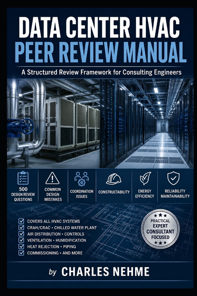 Data Center HVAC Peer Review Manual: A Structured Review Framework for Consulting Engineers cover