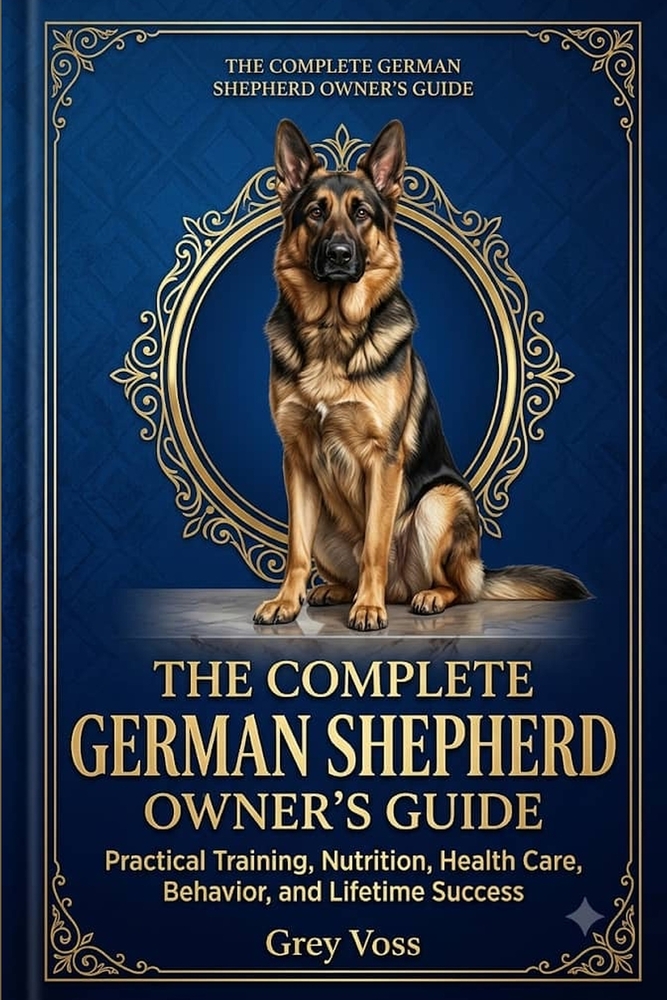 The Complete German Shepherd Owner's Guide: Practical Training, Nutrition, Health Care, Behavior, and Lifetime Success cover