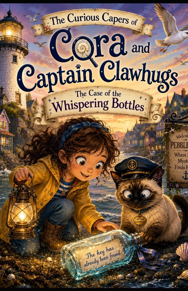 The Curious Capers of Cora and Captain Clawhugs: The Case of the Whispering Bottles cover