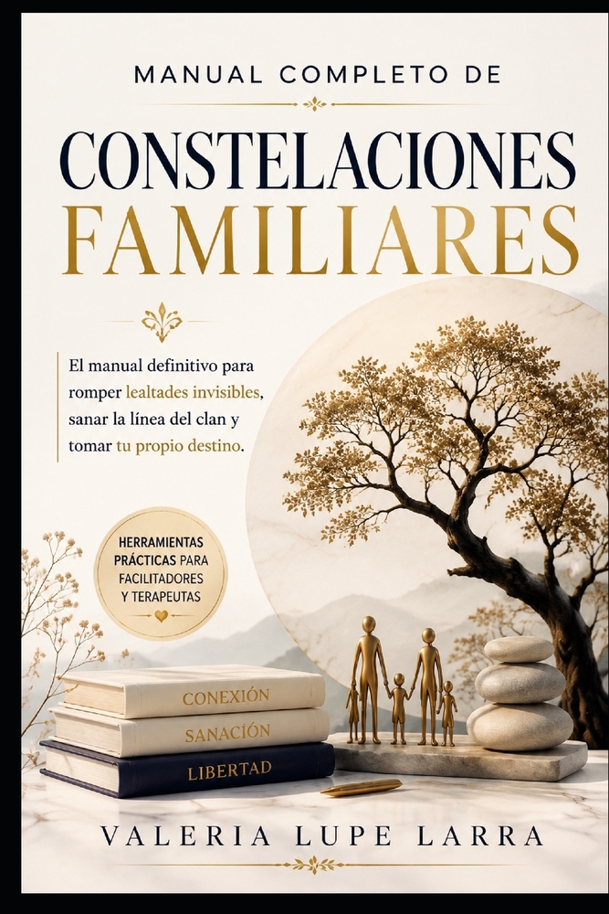 Manual completo de Constelaciones Familiares: El manual definitivo de para romper lealtades invisibles, sanar la línea del clan y tomar tu propio dest cover