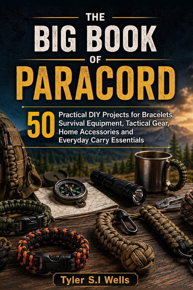 The Big Book of Paracord: 50 Practical DIY Projects for Bracelets, Survival Equipment, Tactical Gear, Home Accessories and Everyday Carry Essentials cover