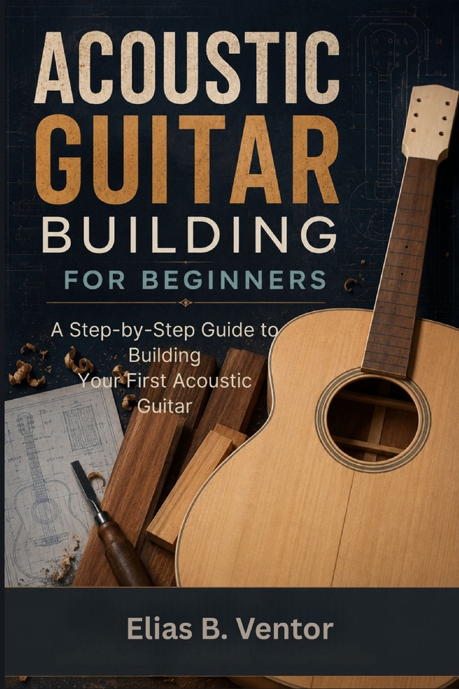 Acoustic Guitar Building For Beginners: A Step-by-Step Guide to Building Your First Acoustic Guitar cover