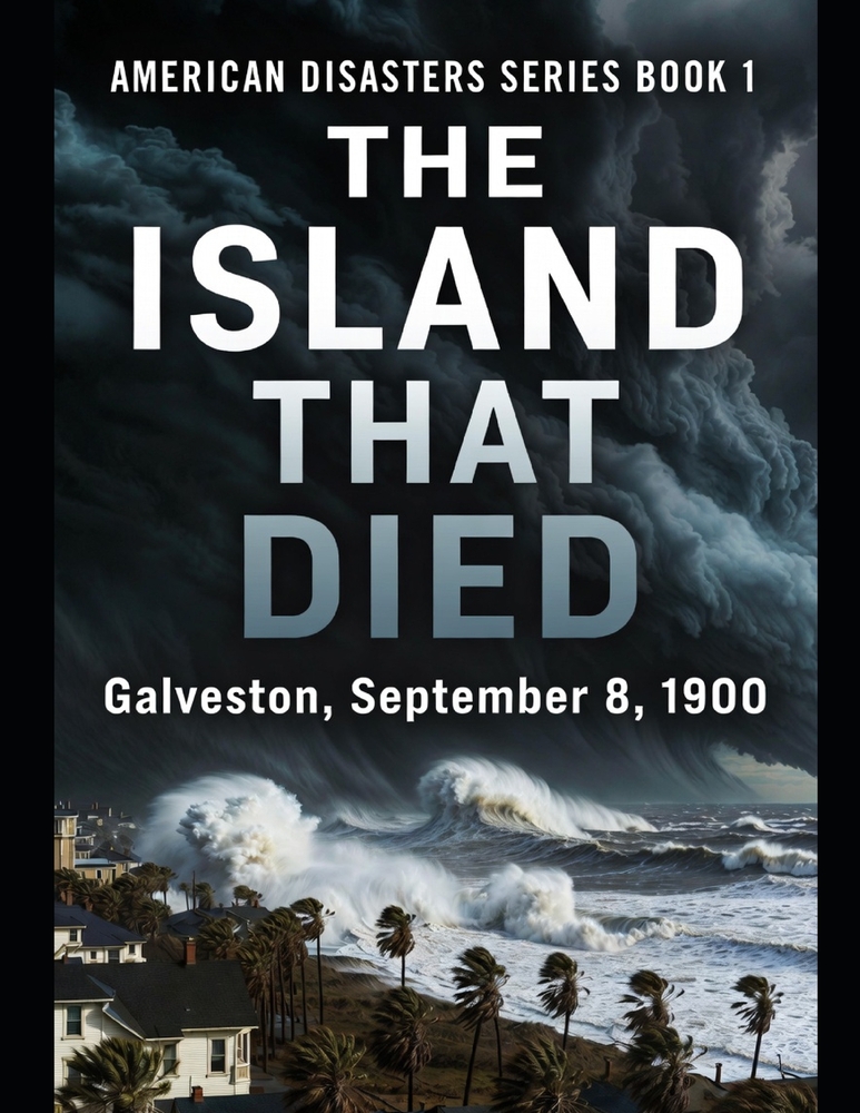 The Island That Died: Galveston, September 8, 1900 Series Name: American Disasters Series Number: Book 1 cover