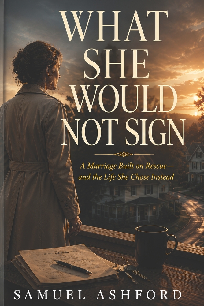 What She Would Not Sign: A Marriage Built on Rescue-and the Life She Chose Instead cover