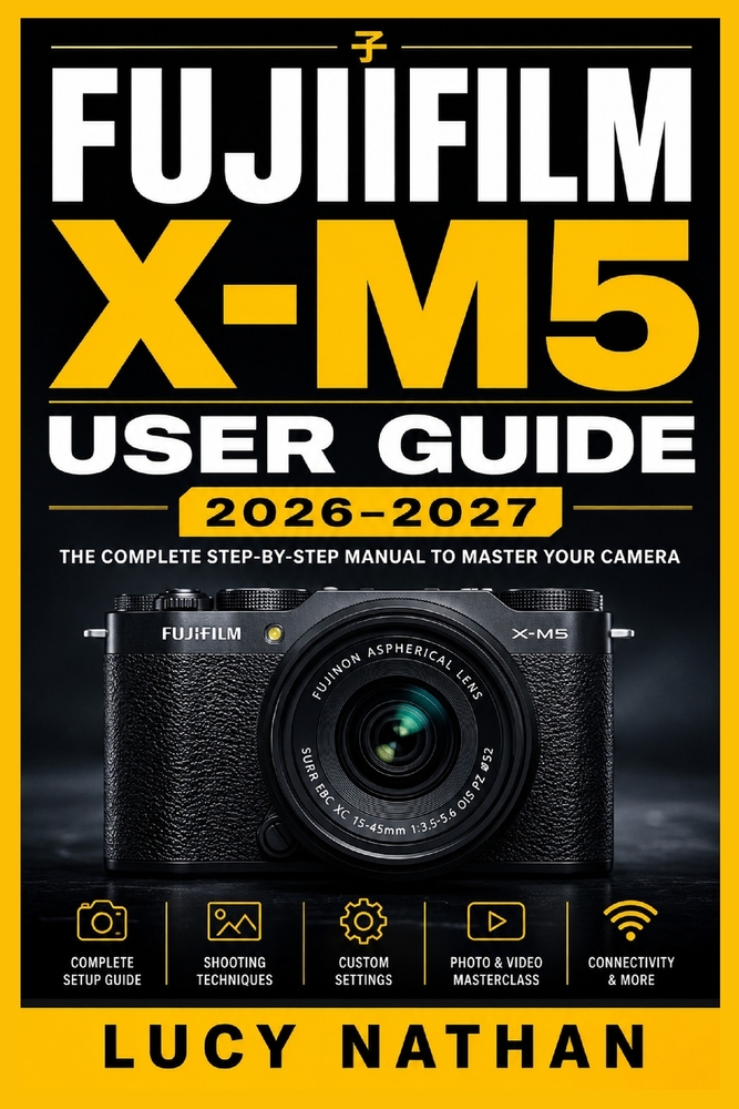Fujifilm X-M5 User Guide 2026-2027: Master Every Feature, Setting, and Shooting Mode to Capture Stunning Photos and Videos Like a Pro cover