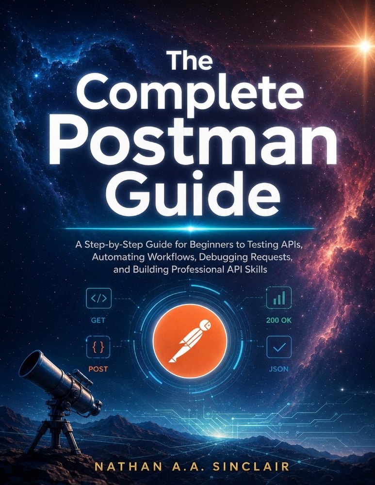 The Complete Postman Guide: A Step-by-Step Guide for Beginners to Testing APIs, Automating Workflows, Debugging Requests, and Building Professional AP cover