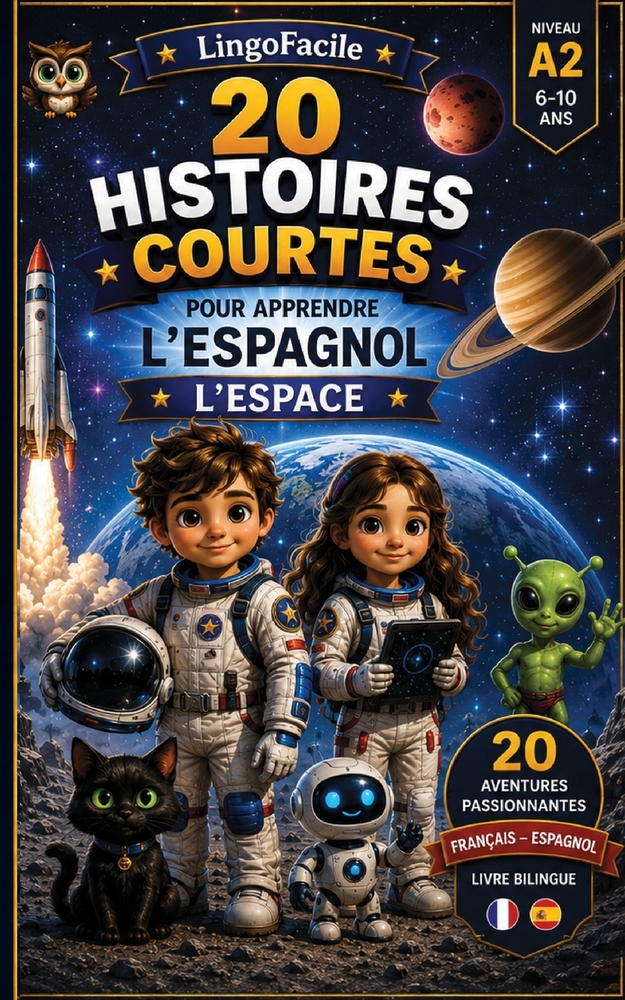 20 histoires courtes pour apprendre l'espagnol: Les chevaliers cover