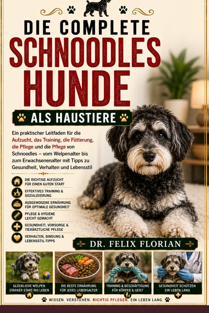 Die Complete Schnoodles Hunde ALS Haustiere: Ein praktischer Leitfaden für die Aufzucht, das Training, die Fütterung, die Pflege und die Pflege von Sc cover