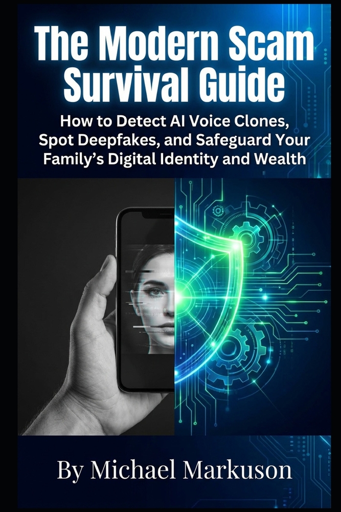 The Modern Scam Survival Guide: How to Detect AI Voice Clones, Spot Deepfakes, and Safeguard Your Family's Digital Identity and Wealth cover