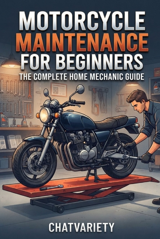Motorcycle Maintenance for Beginners: The Complete Home Mechanic Guide cover