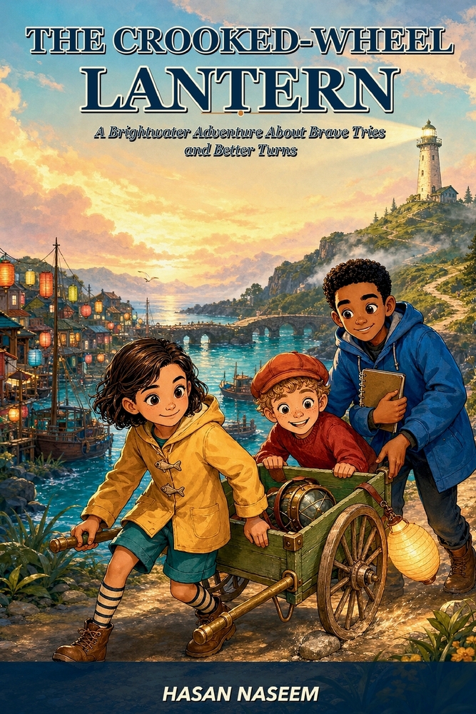 The Crooked-Wheel Lantern: A Brightwater Adventure About Brave Tries and Better Turns cover