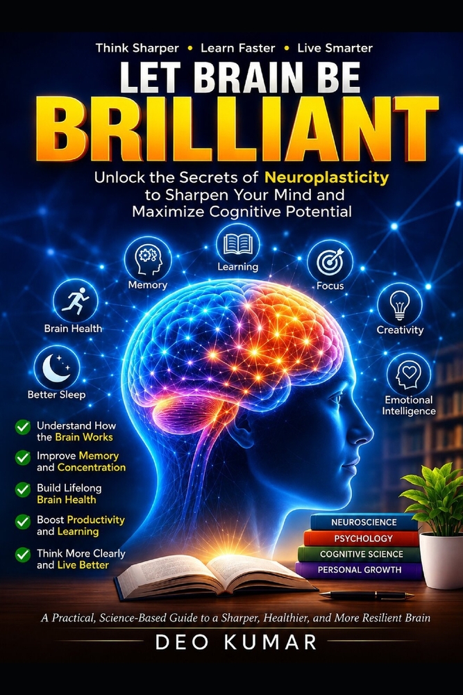 Let Brain Be Brilliant: Unlock the Secrets of Neuroplasticity to Sharpen Your Mind and Maximize Cognitive Potential cover