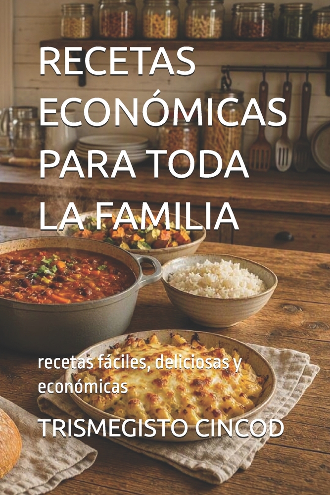 Recetas Económicas Para Toda La Familia: recetas fáciles, deliciosas y económicas cover