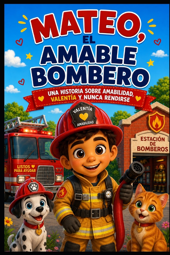 El amable bombero: La historia de Mateo cover