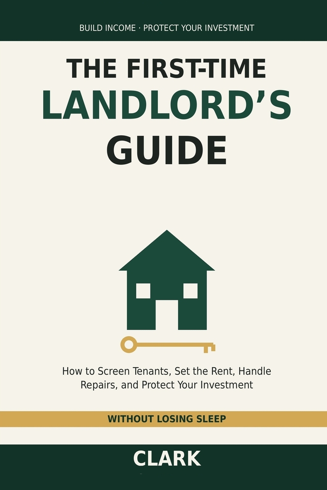 The First-Time Landlord's Guide: How to Screen Tenants, Set the Rent, Handle Repairs, and Protect Your Investment - Without Losing Sleep cover