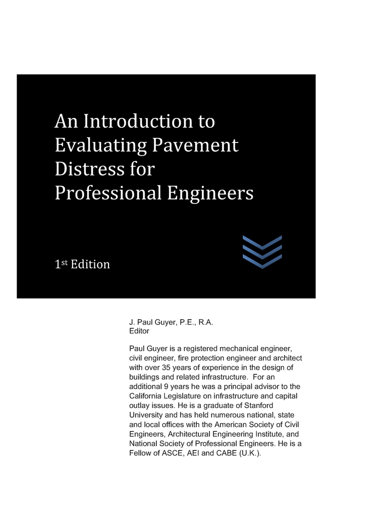 An Introduction to Evaluating Pavement Distress for Professional Engineers cover