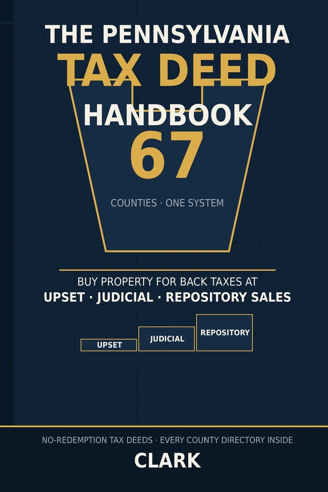 The Pennsylvania Tax Deed Handbook: How to Buy Property for Back Taxes at Upset, Judicial, and Repository Sales in Any of Pennsylvania's 67 Counties cover