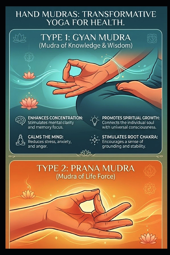 Hand Mudras Transformative Yoga for Health: Real Health cover