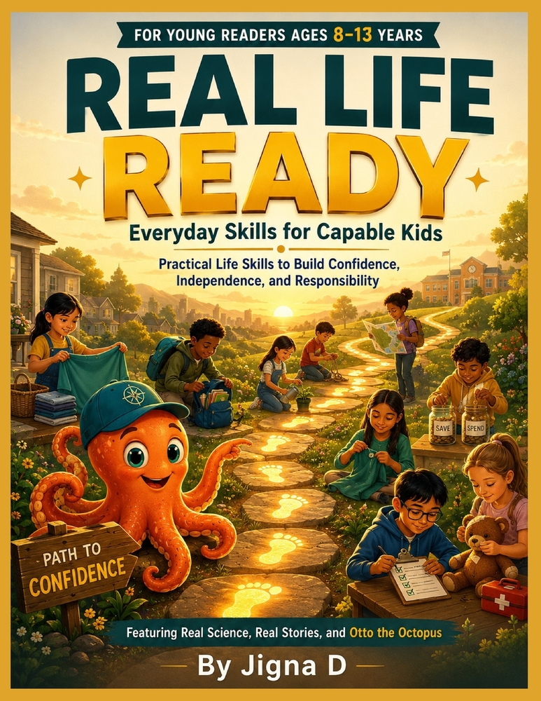 Real Life Ready: Everyday Skills for Capable Kids: Practical Life Skills to Build Confidence, Independence, and Responsibility for Young Readers Ages cover