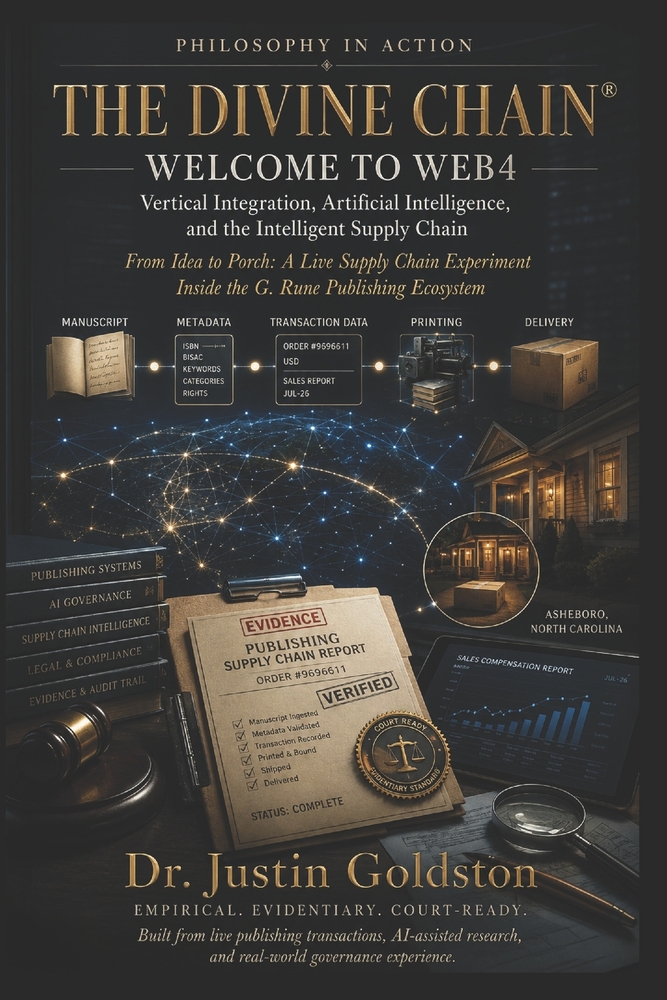 The Divine Chain(r): Vertical Integration, Artificial Intelligence, and the Intelligent Supply Chain Philosophy in Action: From Idea to Porch cover