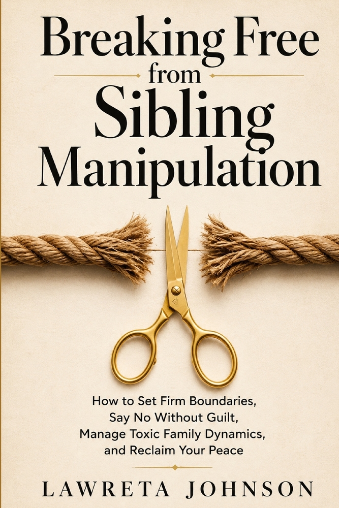 Breaking Free from Sibling Manipulation: How to Set Firm Boundaries, Say No Without Guilt, Manage Toxic Family Dynamics, and Reclaim Your Peace cover