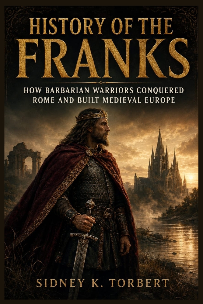History of the Franks: How Barbarian Warriors Conquered Rome And Built Medieval Europe cover