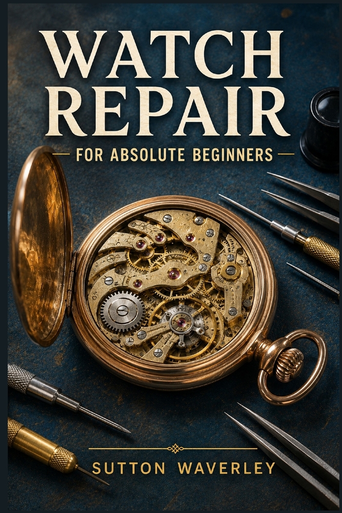 Watch Repair for Absolute Beginners: A Step-by-Step Guide to Diagnosing Faults, Replacing Batteries, Disassembling, Cleaning, and Regulating Mechanica cover