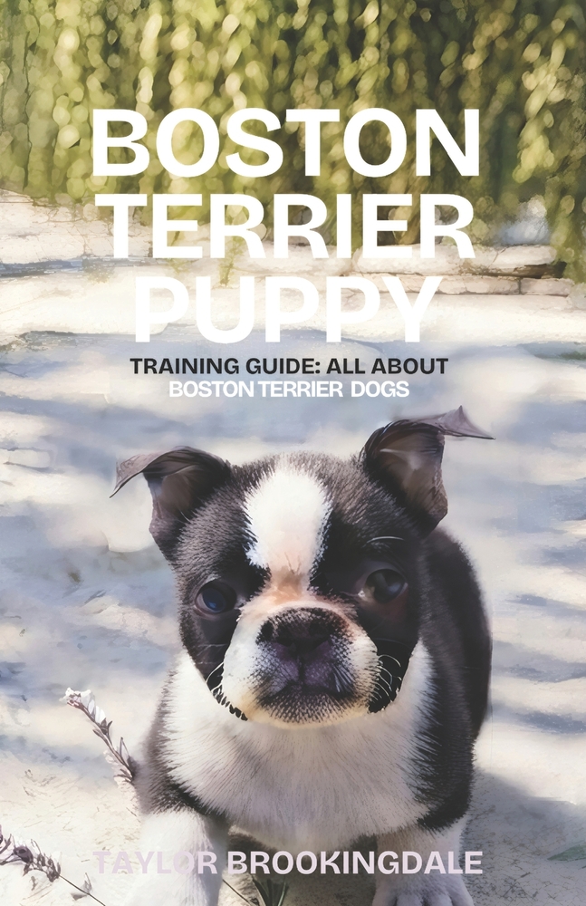 Boston Terrier Puppy Training & Grooming Guide: ALL ABOUT BOSTON TERRIER DOGS: Gentle & Force-Free Positive Reinforcement Methods for House & Potty Tr cover