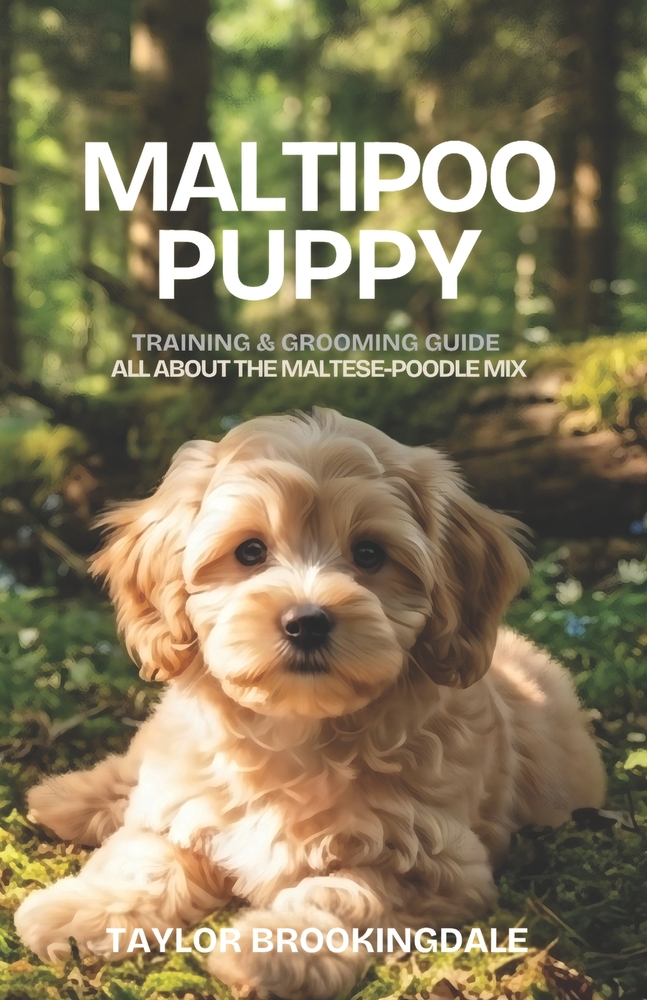 Maltipoo (Moodle) Puppy Training & Grooming Guide: ALL ABOUT THE MALTESE-POODLE MIX: Force-Free Positive Reinforcement Methods for House & Potty Train cover