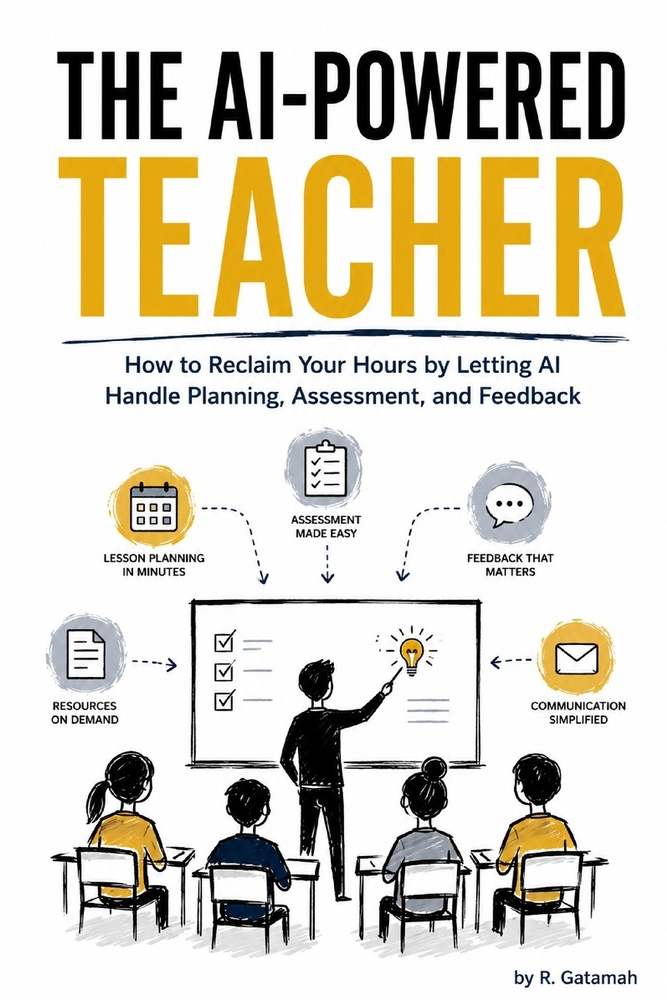 The AI-Powered Teacher: How to Reclaim Your Hours by Letting AI Handle Planning, Assessment, and Feedback cover