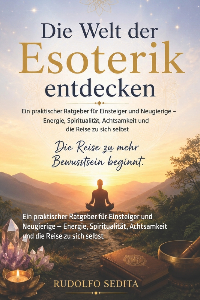 Was ist Esoterik? - Eine Einführung für Einsteiger: Ein praktischer Ratgeber für Einsteiger und Neugierige - Energie, Spiritualität, Achtsamkeit und d cover