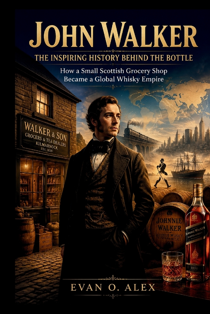 John Walker the Inspiring History Behind the Bottle: How a Small Scottish Grocery Shop Became a Global Whisky Empire cover