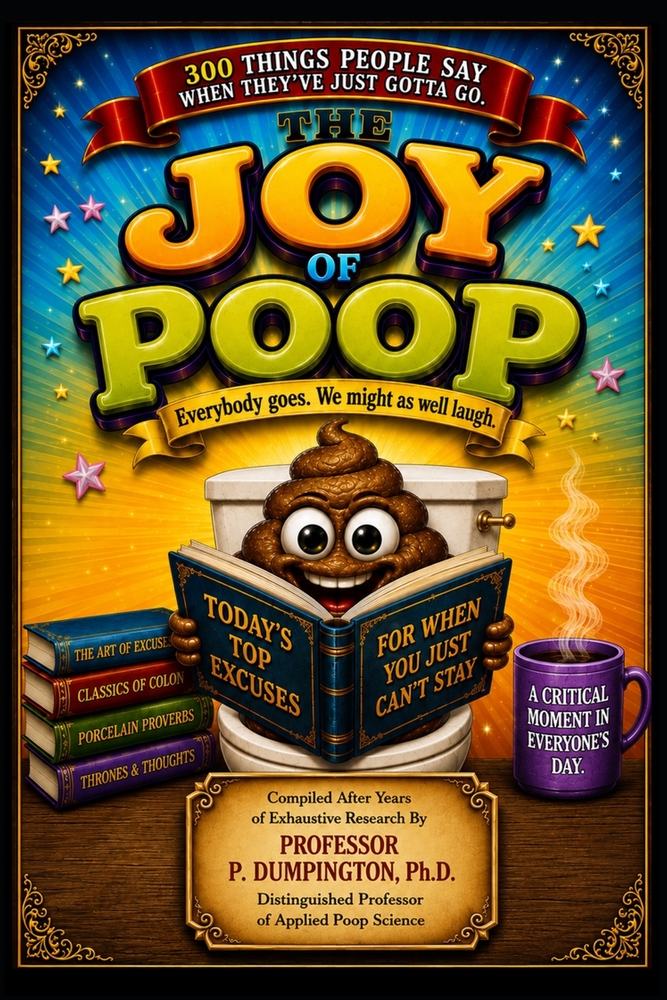 The Joy of Poop: Everybody goes. We might as well laugh. cover