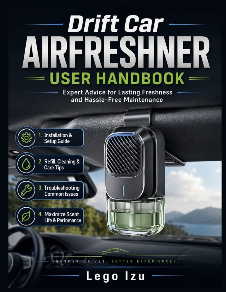 Driftcar Airfreshner User Handbook: Guide to Expert Advice for Lasting Freshness and Hassle-Free Maintenance cover