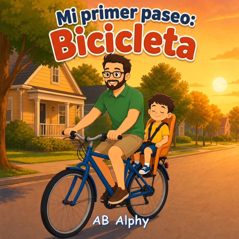Mi primer paseo en bicicleta: Una dulce aventura en bicicleta entre papá y su hijo cover