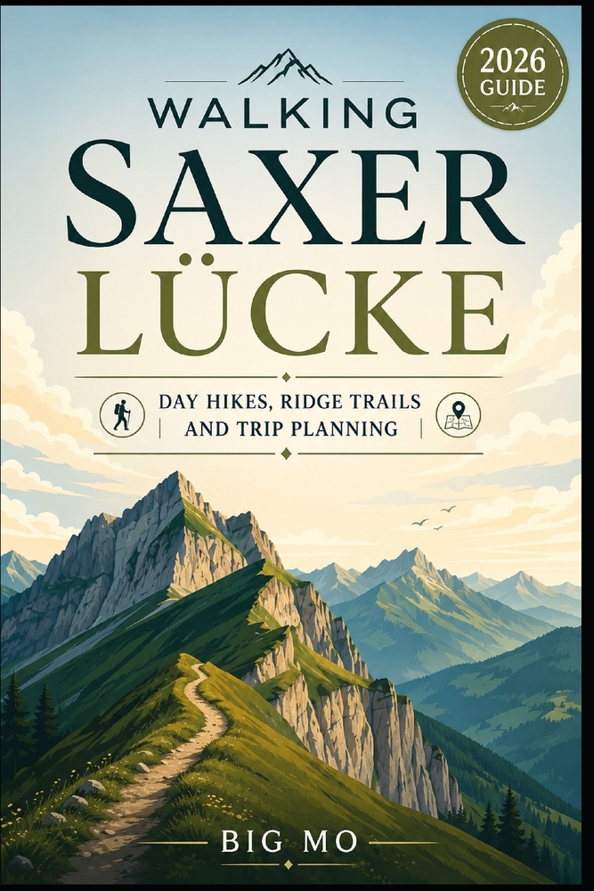Walking Saxer Lücke: Day Hikes, Ridge Trails and Trip Planning cover