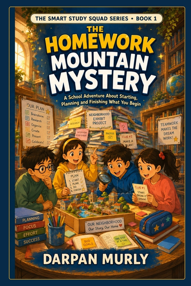 The Homework Mountain Mystery: A School Adventure About Starting, Planning and Finishing What You Begin cover