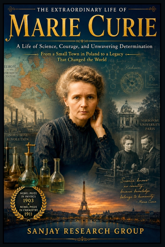 Marie Curie: A Life if Science Courage and Unwavering Determination cover