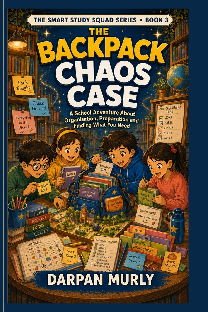 The Backpack Chaos Case: A School Adventure About Organisation, Preparation and Finding What You Need cover
