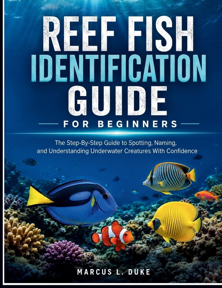Reef Fish Identification Guide For Beginners: The Step-By-Step Guide to Spotting, Naming, and Understanding Underwater Creatures with Confidence cover